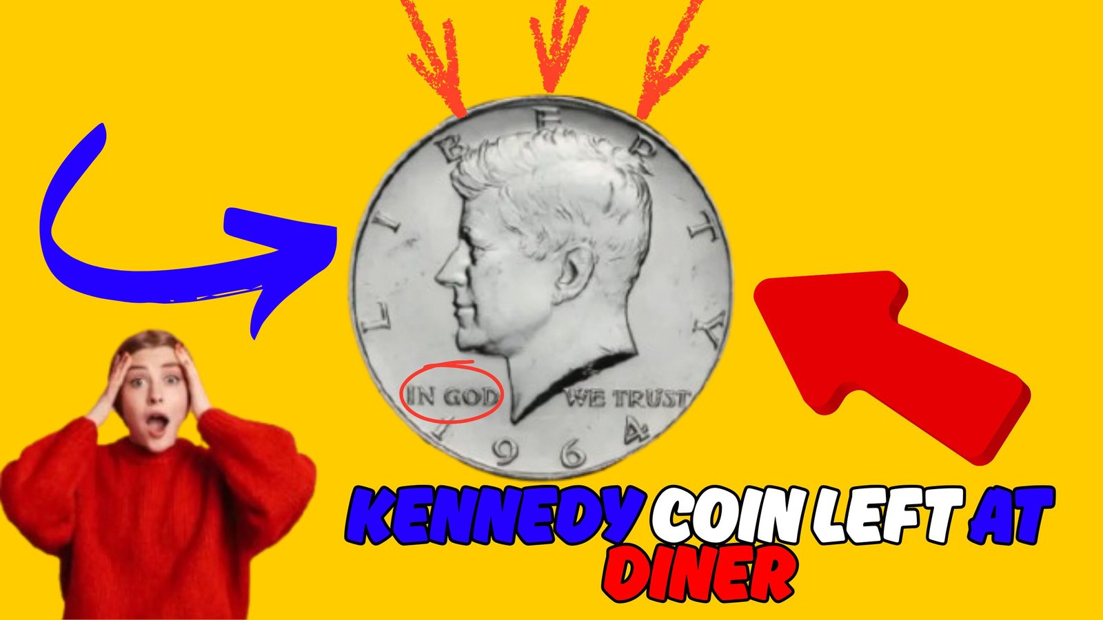 Kennedy Coin Left at Diner
