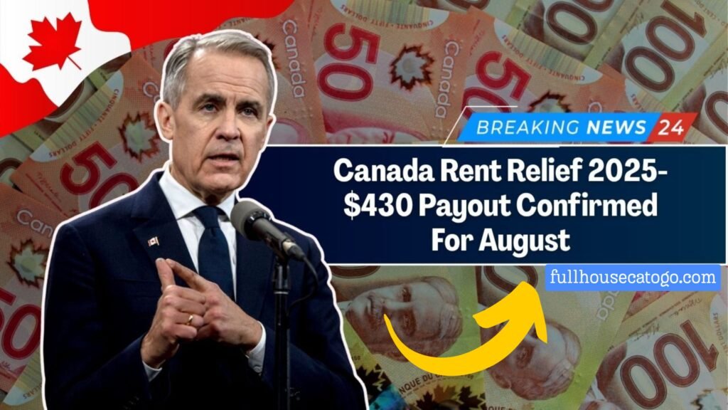 Canada Rent Relief 2025- $430 Payout Confirmed For August
