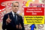 Canada’s $3,716 Monthly Pension For Seniors In 2025Canada’s $3,716 Monthly Pension For Seniors In 2025