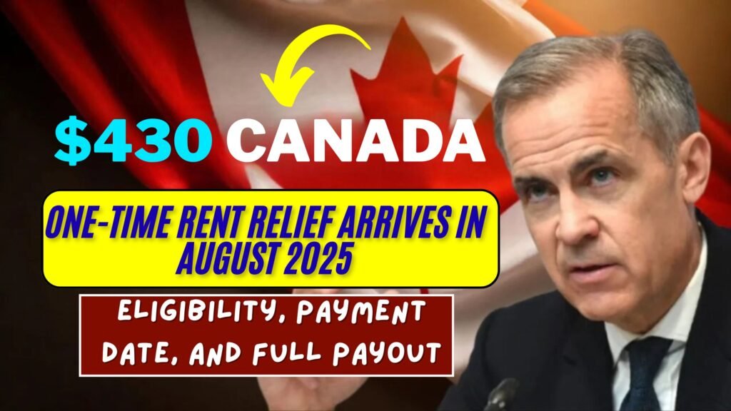 Canada’s $430 One-Time Rent Relief Arrives In August 2025