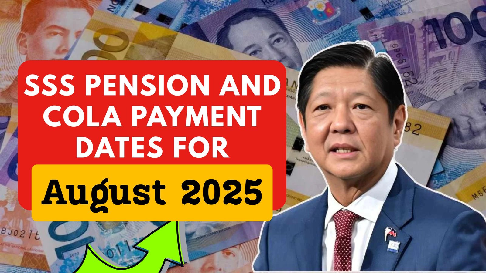 SSS Pension and COLA Payment Dates for August 2025