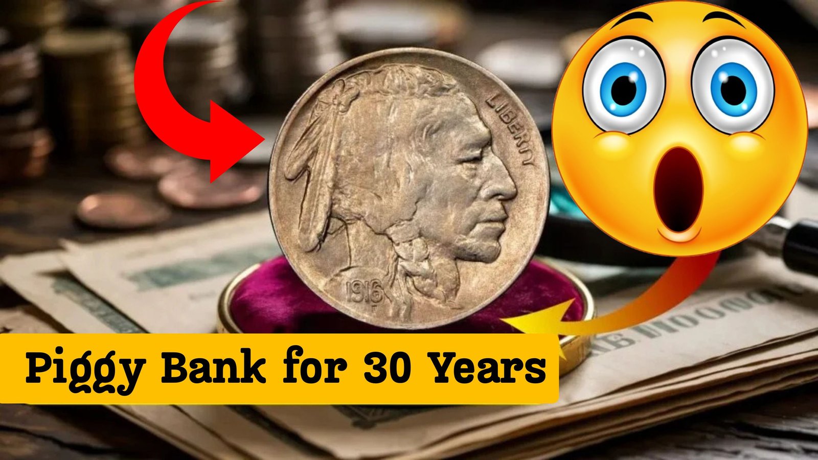The Buffalo Nickel That Sat in a Piggy Bank for 30 Years