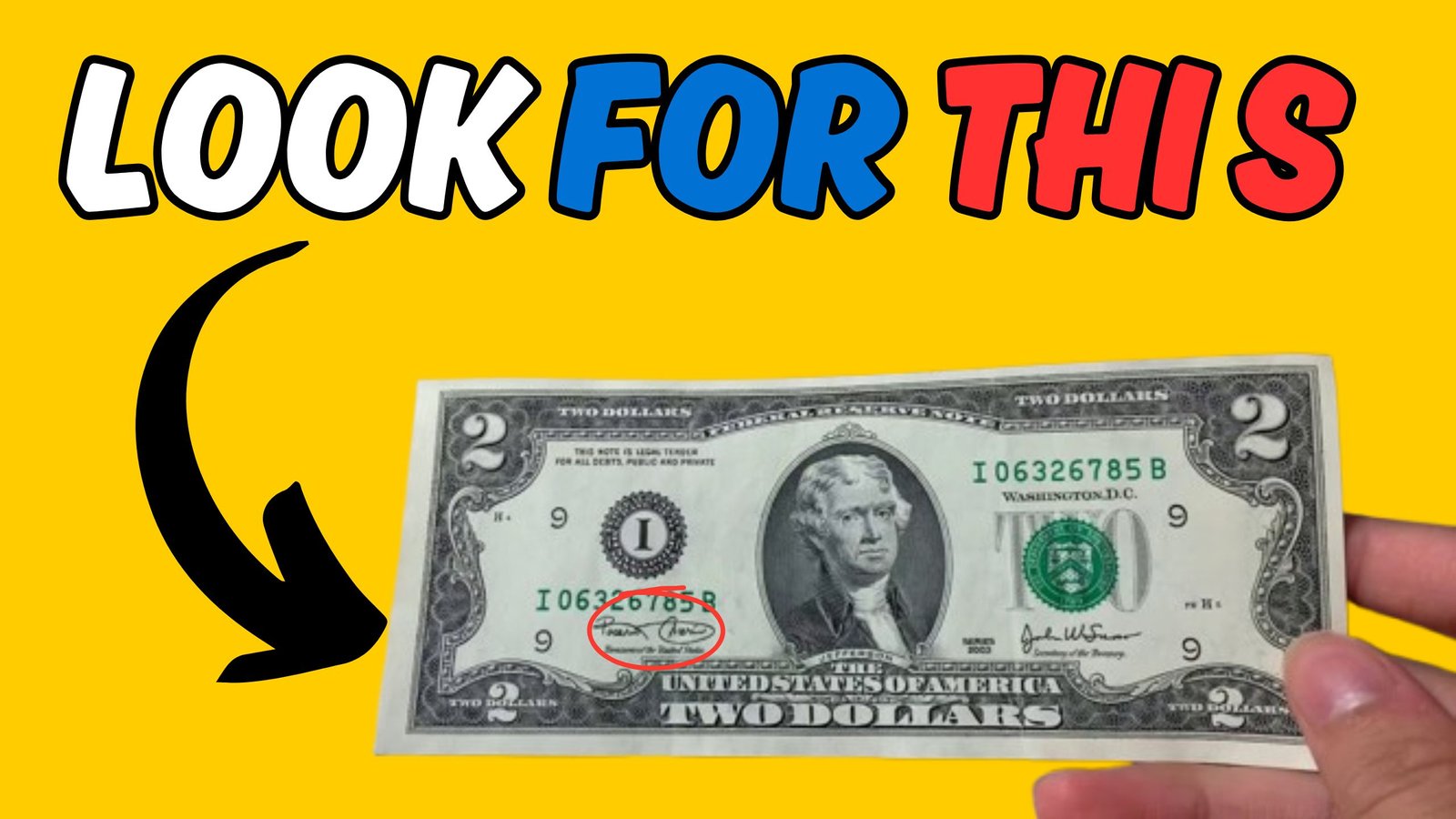 Found in Gas Station Change: Rare $2 Bill Valued at $2.612 Million